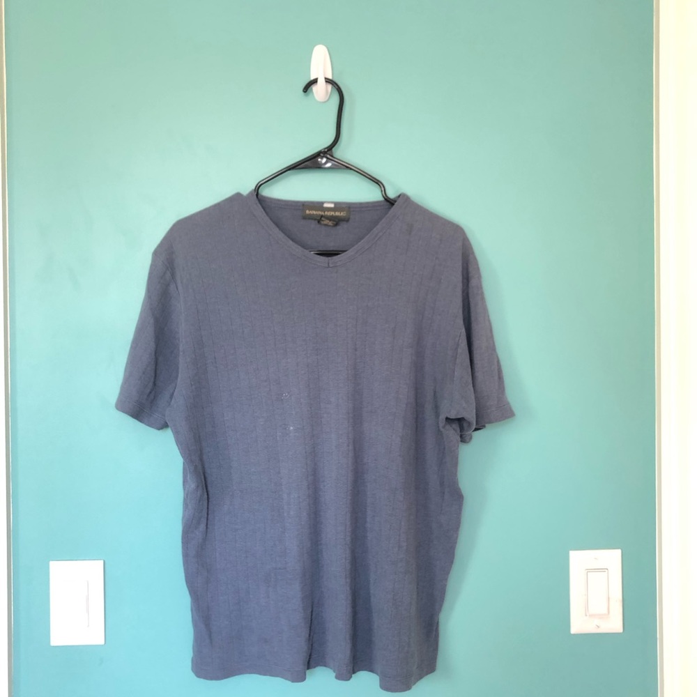 Scoop V Neck T Shirt